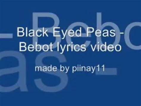 bebot lyrics english